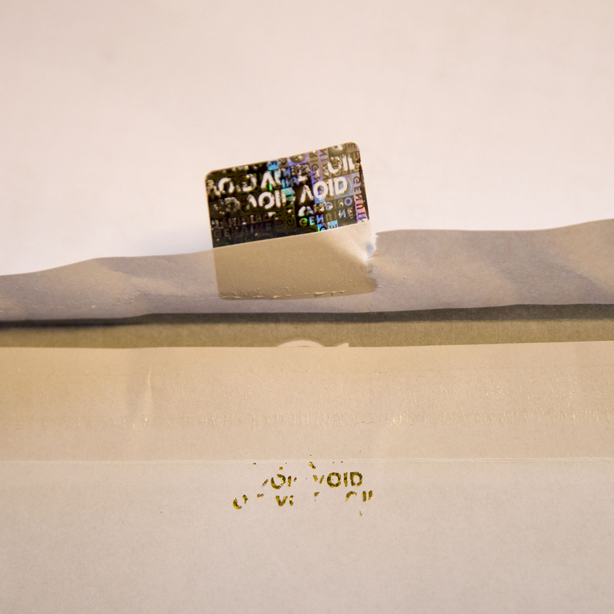 (mittel bis 500 mm²) Personalisierter 3D Hologramm Sticker/Siegel